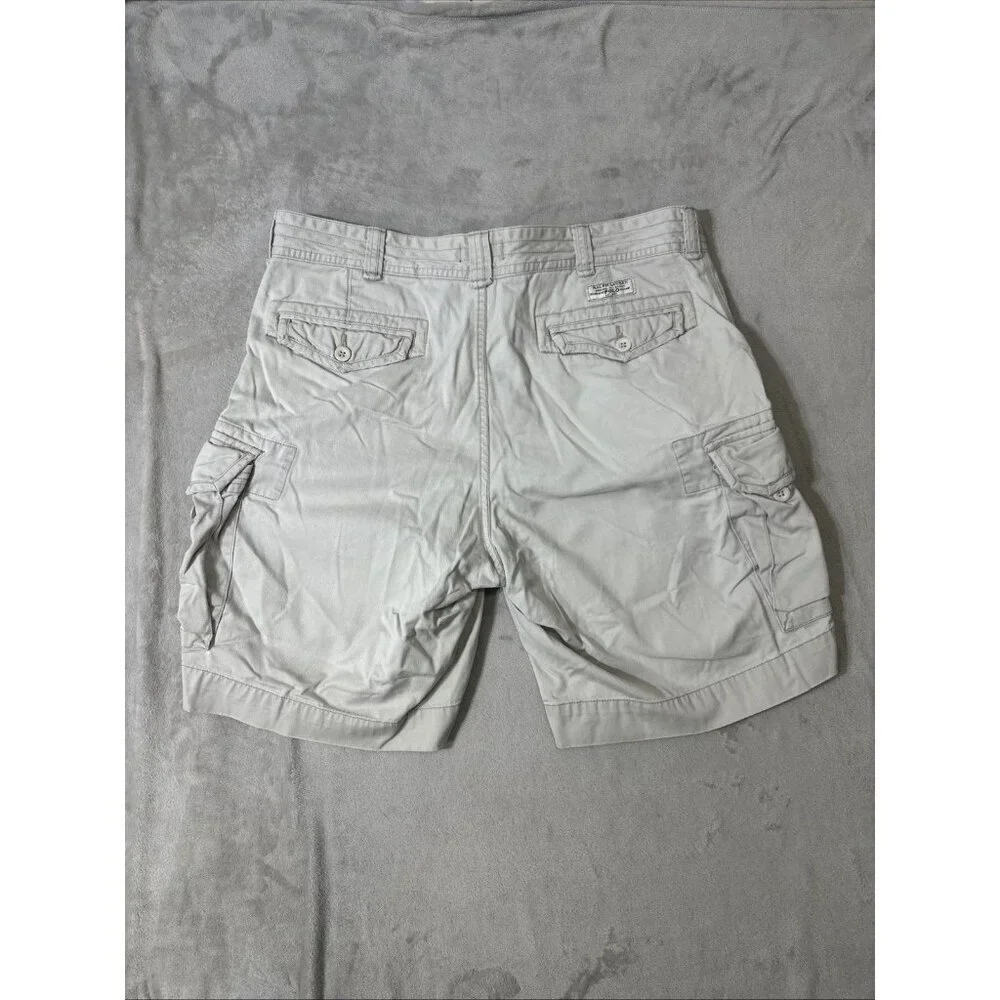 Polo Ralph Lauren Cargo Shorts Men’s 38 Khaki Beige Classic Fit Utility